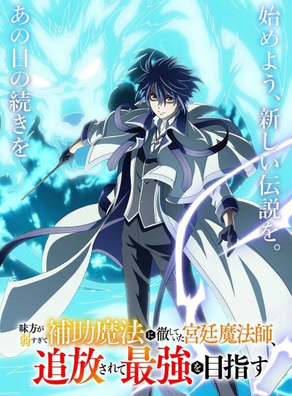 انمي Mikata ga Yowasugite Hojo Mahou ni Tesshiteita Kyuutei Mahoushi, Tsuihou sarete Saikyou wo Mezashimasu الحلقة 5 مترجمة اون لاين